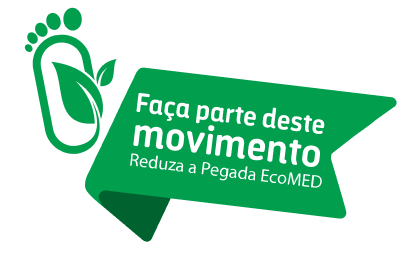 Faça parte deste movimento. Reduza a Pegada EcoMED